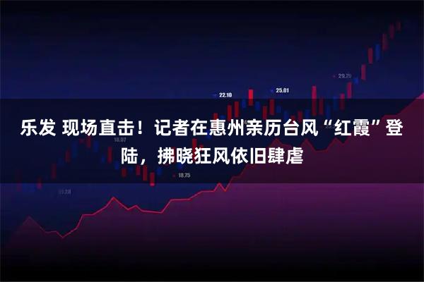 乐发 现场直击！记者在惠州亲历台风“红霞”登陆，拂晓狂风依旧肆虐