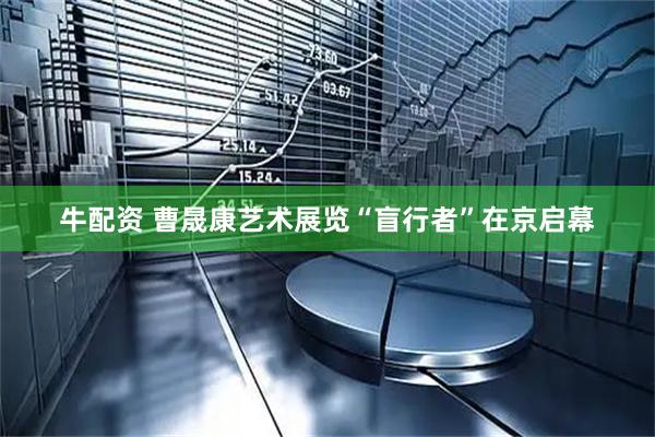牛配资 曹晟康艺术展览“盲行者”在京启幕